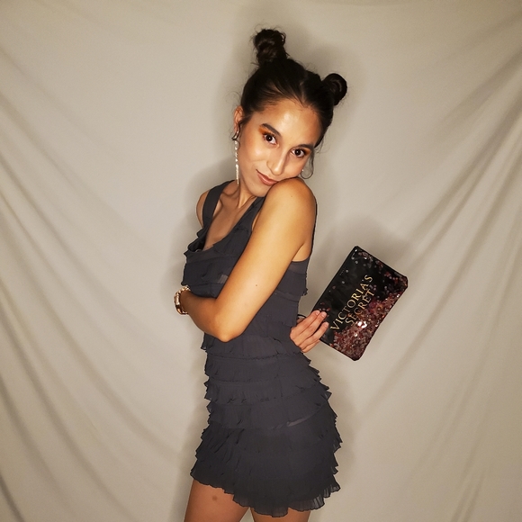 VICTORIA SECRET Confetti SEQUINS Wristlet - Picture 3 of 7